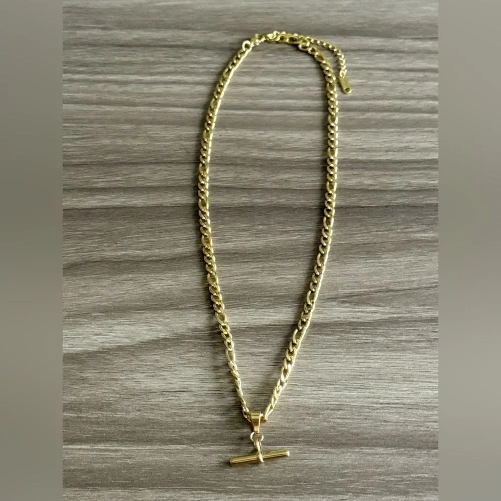 Gold Chain Necklace Q623